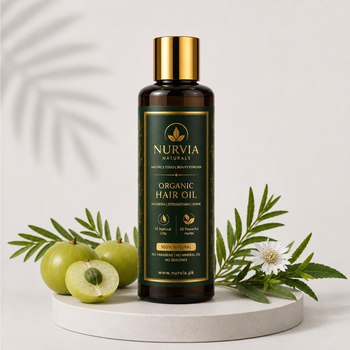 Nurvia Naturals Organic Hair Oil
