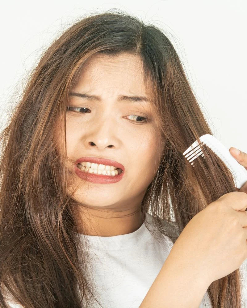 Dry & damaged Hair